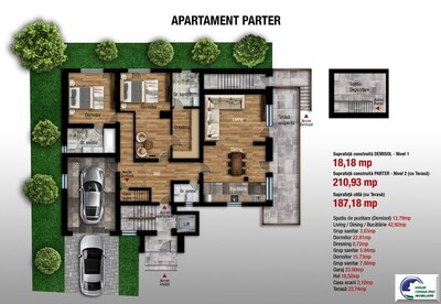 Apartament cu trei camere-Busteni,Zamora - Imagine principală