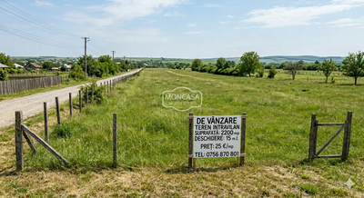 Teren intravilan 2200 mp  Catamarasti Deal - Imagine principală