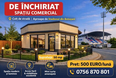 !!! OPORTUNITATE CHIRIE – Spatiu Comercial zona Stadion  - Imagine principală