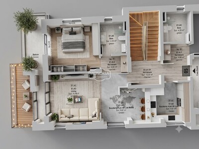 Apartament 2 camere , bloc nou , zona Lebada - Imagine principală